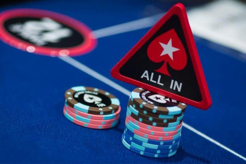 Giới thiệu về trò chơi poker - All in trong poker